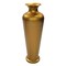 Decorative Modern Gold Metal Hammered Floor Vase - Elegant 23-Inch-Tall Trumpet Shape for Entryway, Living Room, or Dining Room Perfect for Home Decor, Interior Design, Flower Arrangement Display